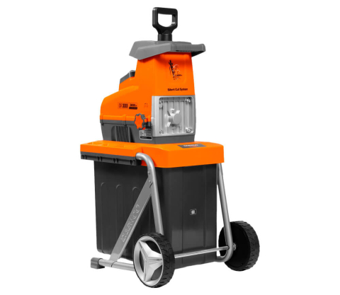 Tocătoare de crengi - Tocător de crengi electric DAEWOO DSR 3000E (2800W, Freză cu role, Max 45 mm, Coș 60L)