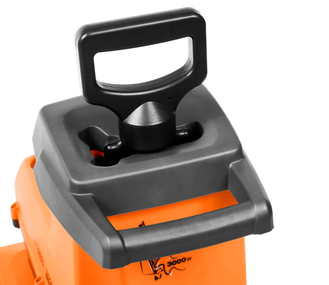 Tocător de crengi electric DAEWOO DSR 3000E (2800W, Freză cu role, Max 45 mm, Coș 60L) [9]