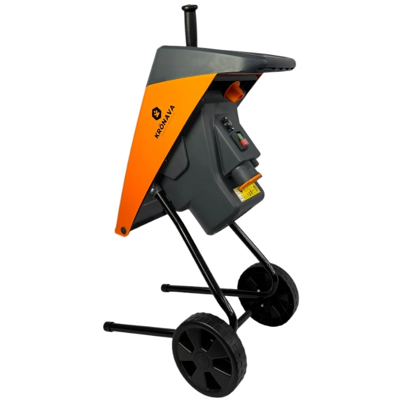 Tocător de crengi electric Kronava LSB2505 – 2500 W – Diametru maxim 40 mm – Casetă 65 l – Compact și Puternic pentru Grădina Ta [1]