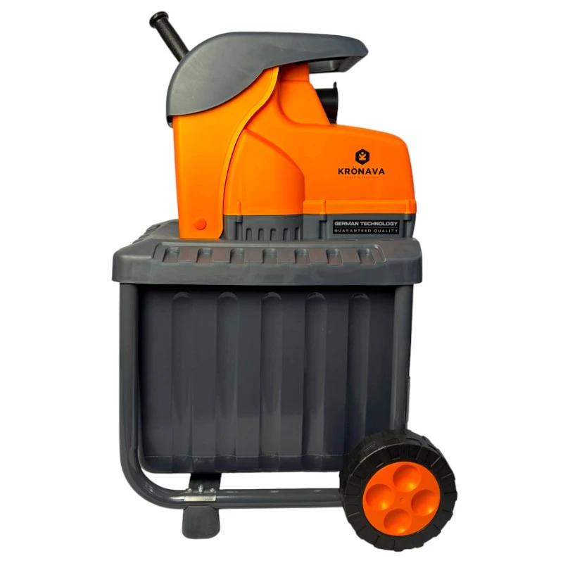 Tocător de crengi electric Kronava LSB2509 – 2500 W – Diametru maxim 40 mm – Casetă 50 l – Compact, Puternic și Ecologic pentru Grădina Ta [3]