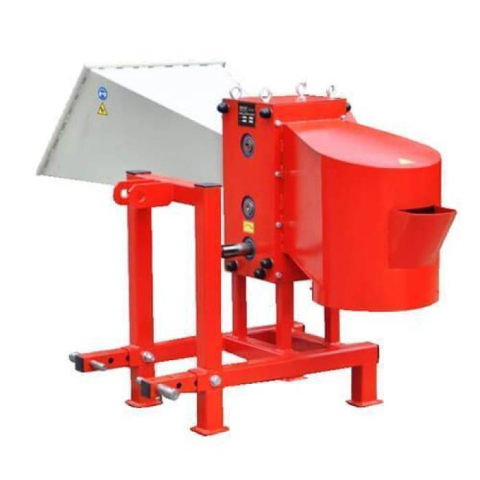 Tocatoare de crengi - Tocător de crengi MS-80 (MS-80PTO) pentru tractor (Cuplaj în 3 puncte, PTO min. 16 CP, Diametru maxim 80 mm, Capacitate 4 m³/h, Sistem de ambalare în saci)
