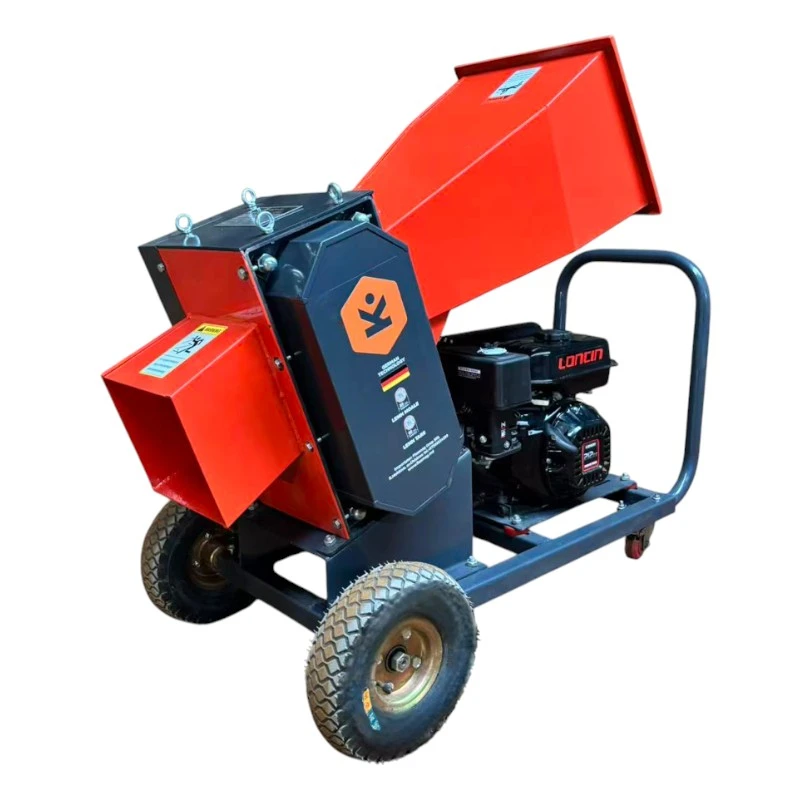 Tocător de crengi pe benzină Kronava KV-80BD – 7.5 CP, diametru max 80 mm, motor 4 timpi LONCIN – Putere și productivitate pentru grădină, livadă sau foc! [1]