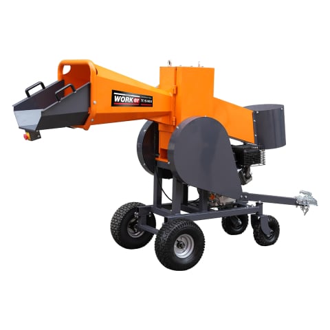 Измельчители веток - Измельчитель веток бензиновый TECHNOWORKER TC 15-140 B (15 л.с., 420 см³, Диаметр 120-150 мм, Двигатель RATO 11 кВт)