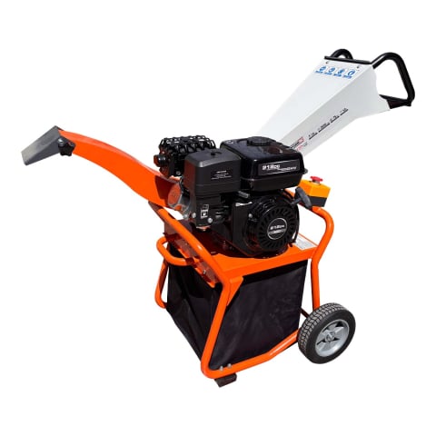 Unelte de grădină - Tocător de crengi pe benzină TECHNOWORKER TC 7 Eco Line (7 CP, 212 cm³, Diametru max. 80 mm, 4 Lame)
