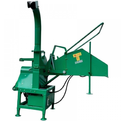 Tocatoare de crengi - Tocător de crengi Sigma MSHA-8 pentru tractor, Ø 150 mm, alimentare hidraulică