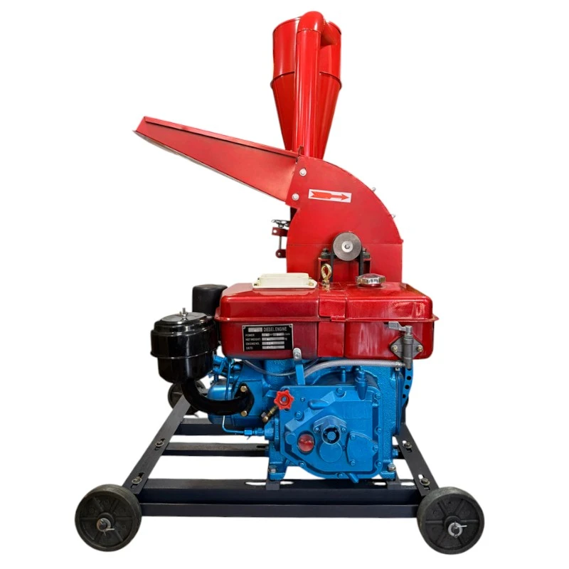 Измельчитель кормов с циклоном Demetra DM-20CL-BD (Дизель 6 л.с., 400-600 кг/ч, Ручной запуск) [9]