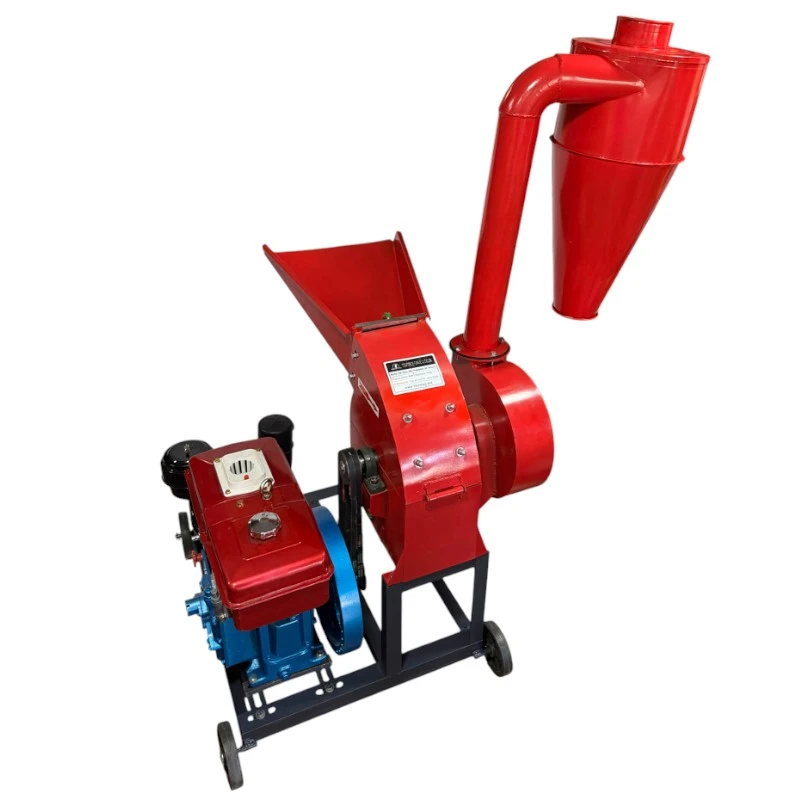 Измельчитель кормов с циклоном Demetra DM-20CL-BD (Дизель 6 л.с., 400-600 кг/ч, Ручной запуск) [1]