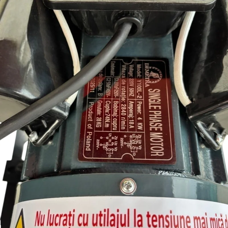 Tocător de furaje și cereale Demetra DM-400-30PRO 4 kW – putere maximă și productivitate profesională [5]