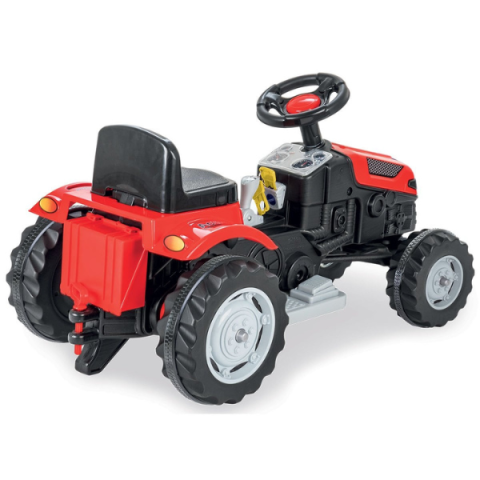 Tractor electric pentru copii Pilsan ACTIVE 6V, roșu – Aventură și distracție la fiecare plimbare [1]