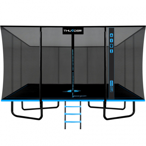 Trambuline - Садовый батут для детей THUNDER OUTSIDE PHENOM 305×427 см – Максимальная безопасность и веселье в вашем дворе