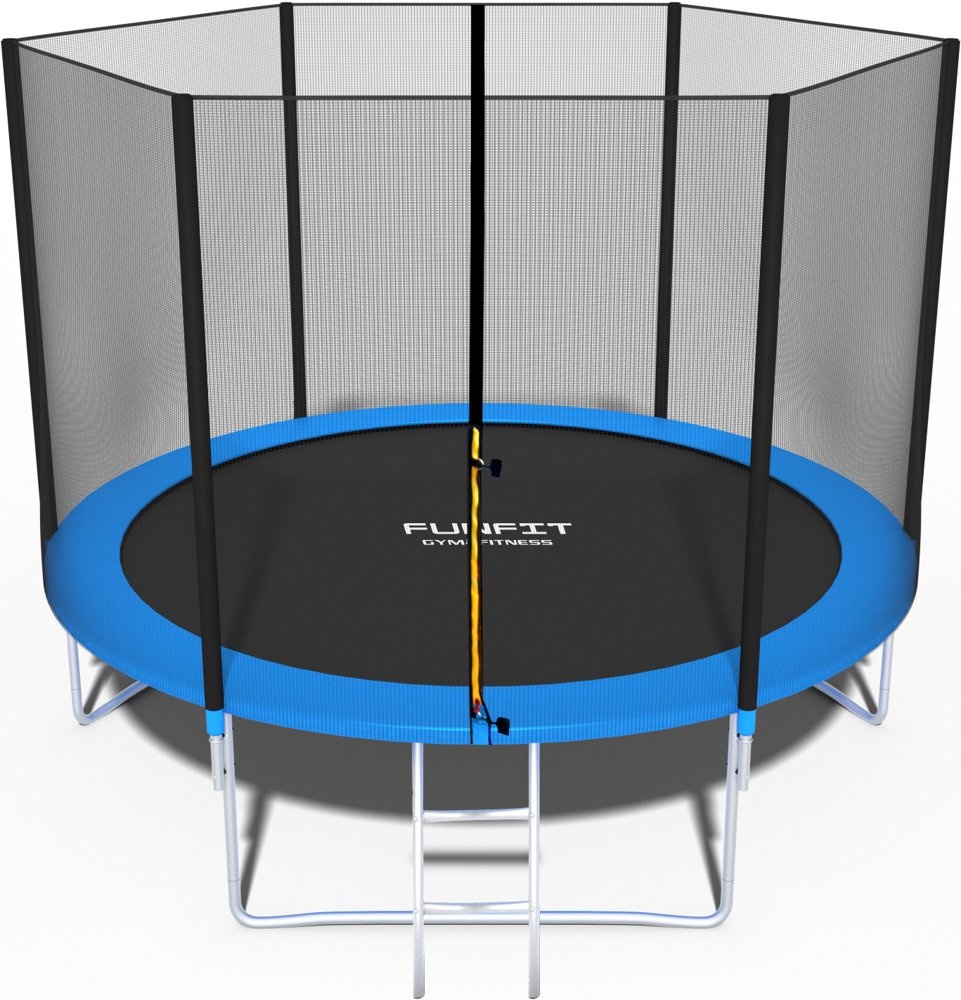 Спорт и Отдых - Батут FunFit 846 312 см – прочный садовый батут с защитной сеткой