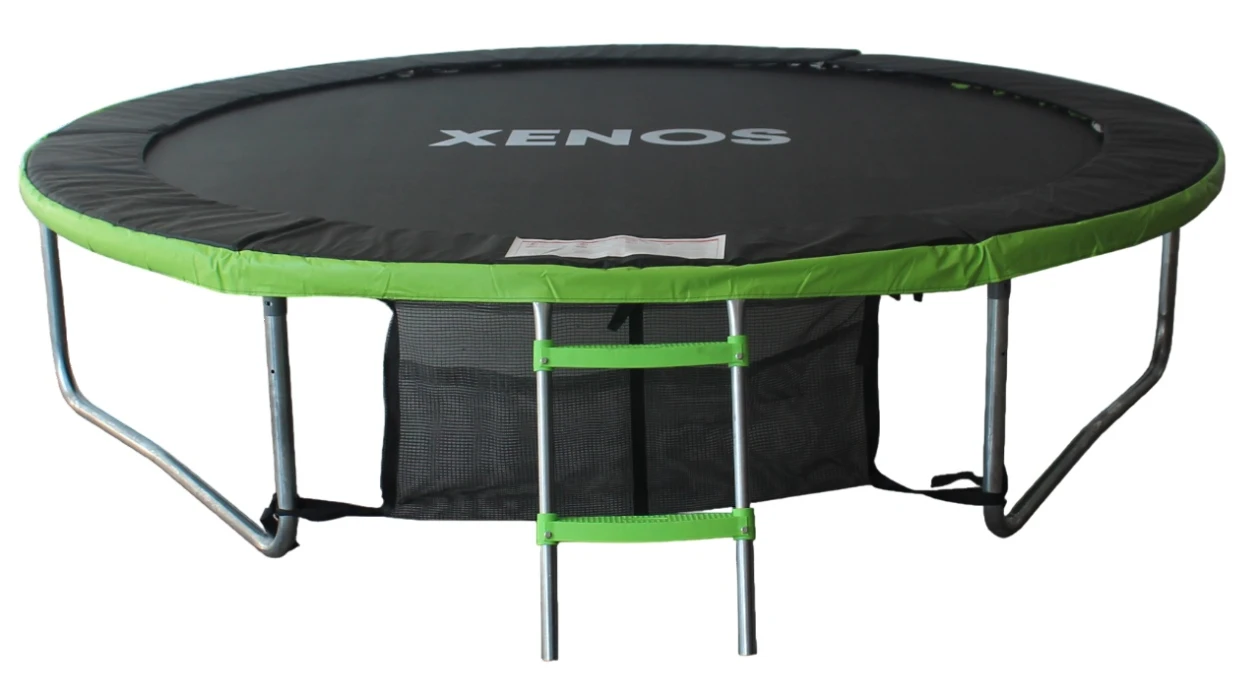 Батут Xenos XT-10FT 305 см Green – уличный батут для активного отдыха [3]