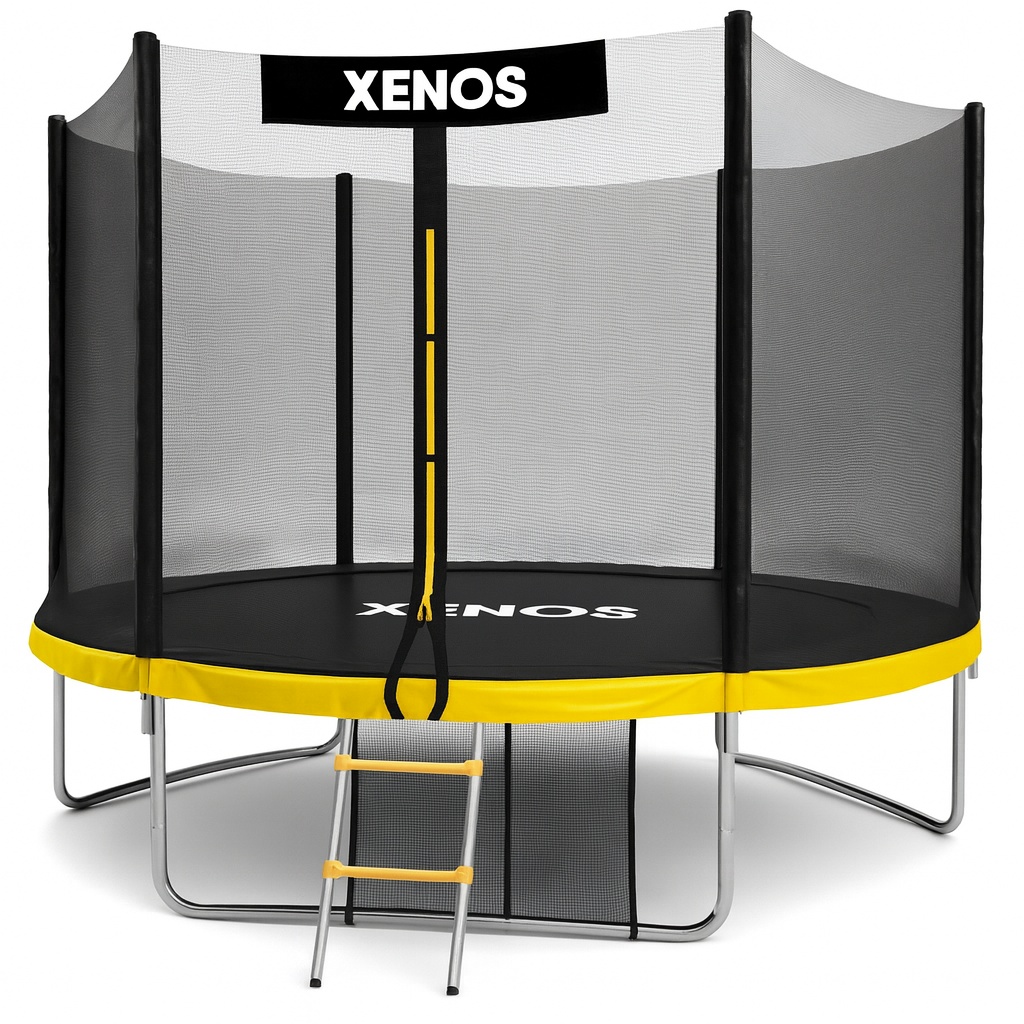 Спорт и Отдых - Батут Xenos XT-10FT 305 см Yellow – батут для детей и взрослых