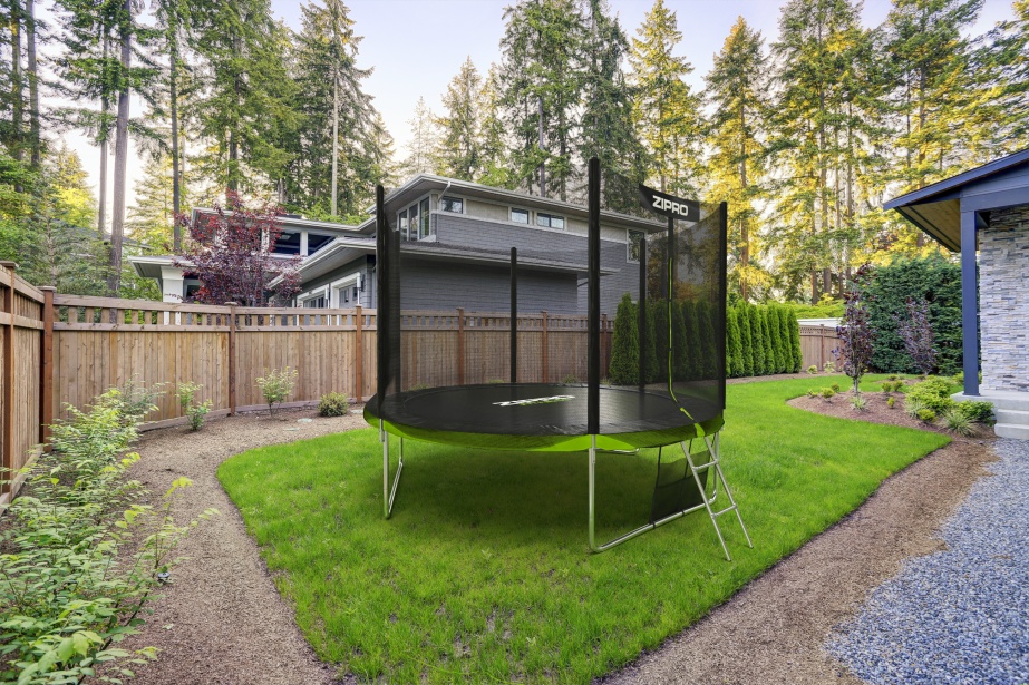 Trambulină Zipro Jump Pro 496 cm – trambulină mare pentru exterior, uz intensiv [1]