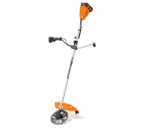 Trimmere pentru tuns iarba - Trimmer cu acumulator DAEWOO DABC 4242Li SET (2×21V, 2×5Ah, Motor Brushless, Fir 42 cm, Cuțit 25,5 cm, 2 Acumulatori + Încărcător)
