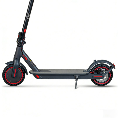 Trotinetă Electrică Pliabilă XO KM02 EU – Motor 350W, Aplicație Tuya, Geantă, Lacăt și Suport Telefon Incluse, Negru [1]