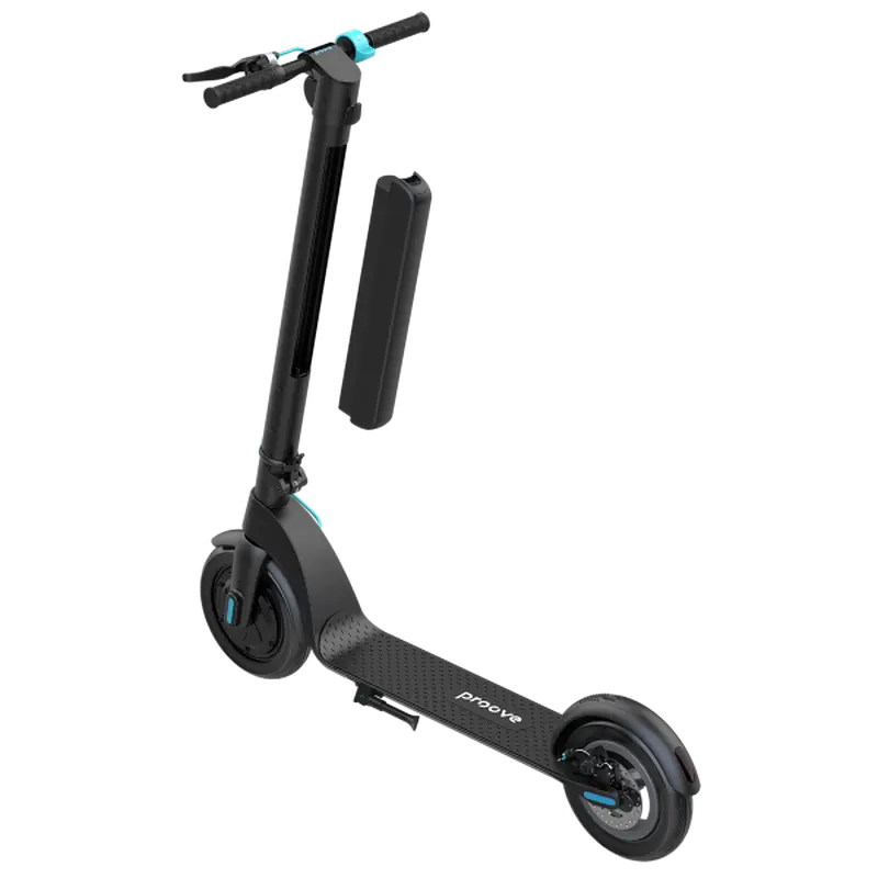Trotinetă electrică Proove X-City Pro Negru | Albastru – mobilitate urbană rapidă și stil modern [13]