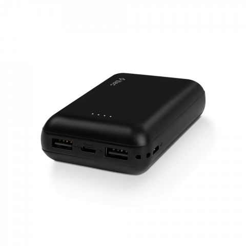 Cu fir - ttec Powerbank 10.000 mAh Duo ReCharger USB-C Input/Output, Black