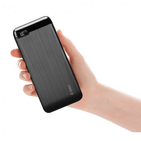 ttec Powerbank 20.000 mAh LCD Power Slim, Black [5]