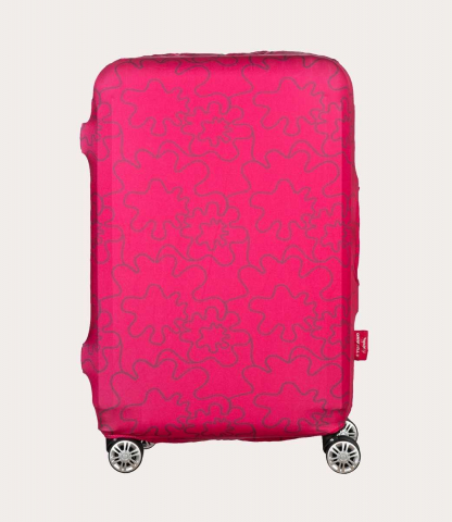 Husa pentru genti de calatorii - Tucano Trolley Cover Compato Medini L, Fuchsia