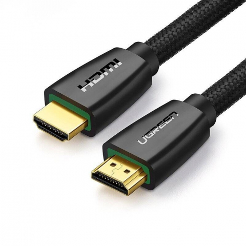 Электроника - UGREEN Braided Cable HDMI to HDMI, V2.0, High Speed, 4K@60Hz 1.5M, HD118