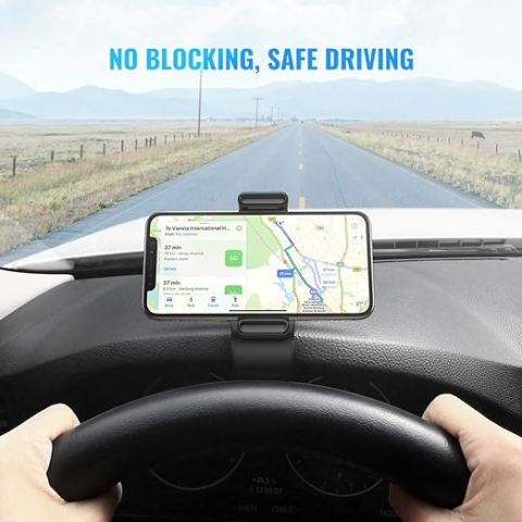 UGREEN Car Holder Dashboard 360 Degree Rotation,LP189, Black [3]