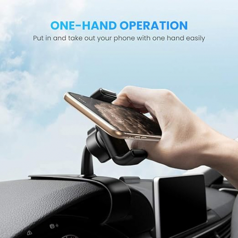 Electronice - UGREEN Car Holder Dashboard 360 Degree Rotation,LP189, Black