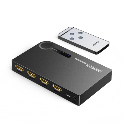 UGREEN Switch 4K HDMI 3 in 1, Black [2]
