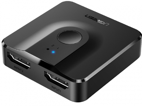 Electronice - UGREEN Switcher Bi-Directional 2in1 2*HDMI 4K 30Hz or 1*HDMI 4K 30Hz to 1*HDMI 4K 30Hz or 2*HDMI 4K 30Hz CM217, Black