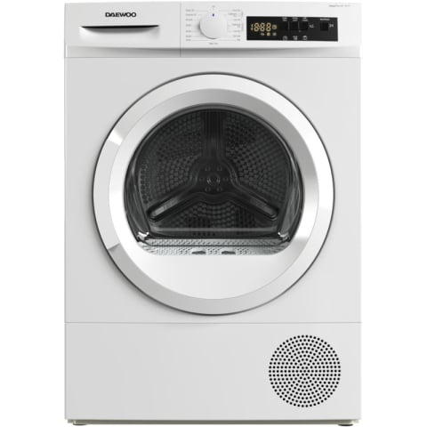 Electrocasnice - Uscător de rufe Daewoo DDR-VH8AE 8 kg cu pompă de căldură – Uscare economică și delicată pentru toată familia