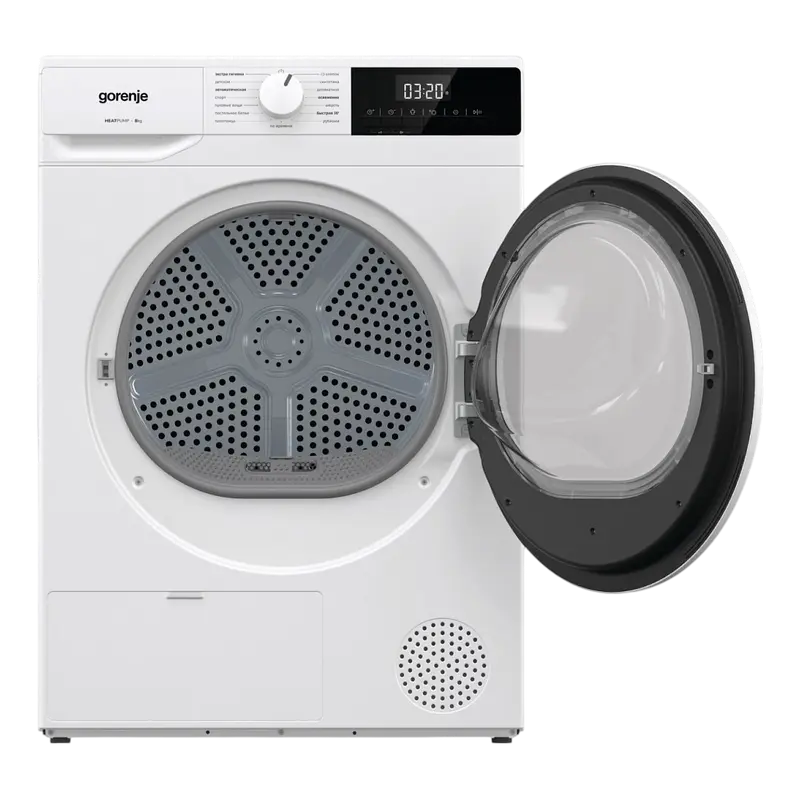 Uscător de rufe Gorenje DHNE82 – 8 kg, A+++, Performanță eficientă și uscare delicată [1]