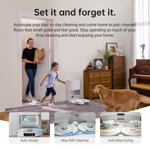 Vacuum Robot Cleaner Dreame L10s Ultra, White [3]