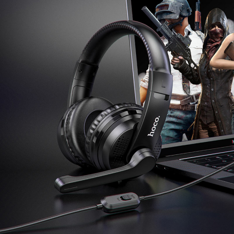 Gaming - Casti gaming W103 Magic tour, Negru