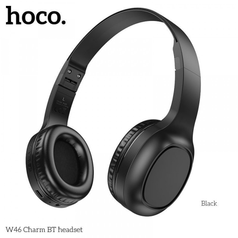 On/Over Ear - W46 Charm BT headset black