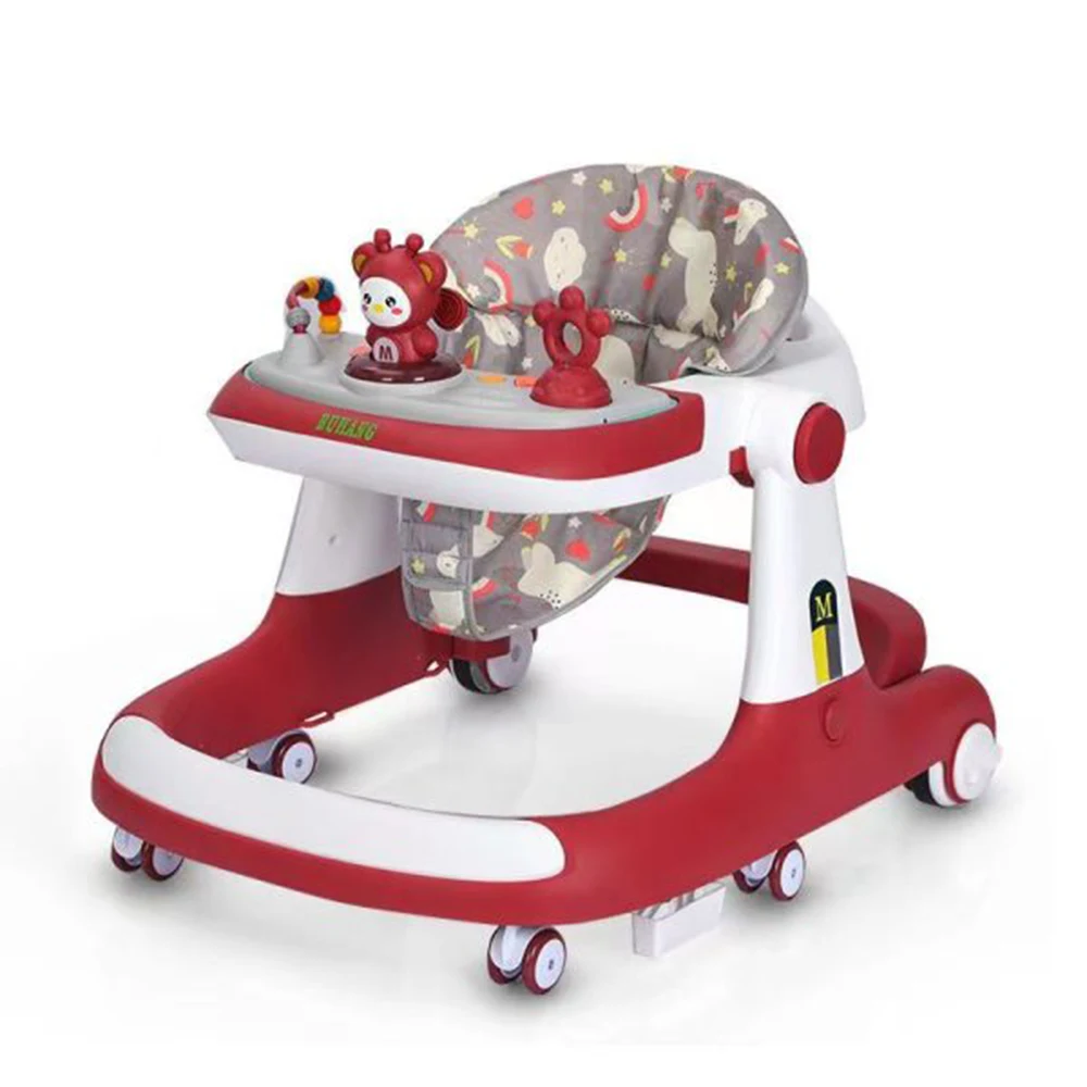 Produse pentru bebelusi - Walker 2 în 1 roșu ChiToys