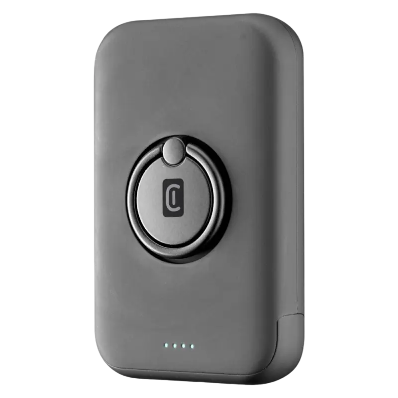 Electronice - Wireless Power Bank Cellularline 5000mAh, MAG, Negru