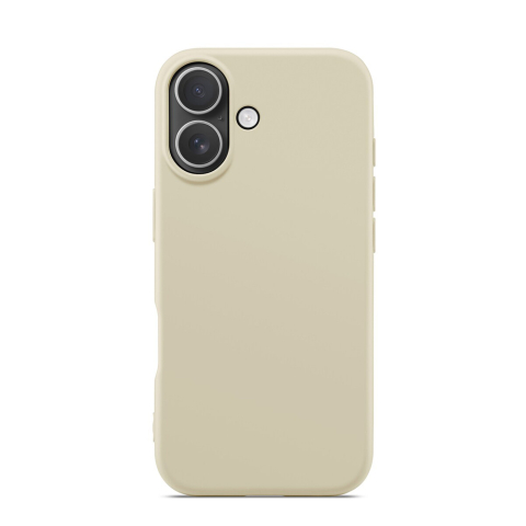 Электроника - WOO Case Liquid Silicone iPhone 17, Beige