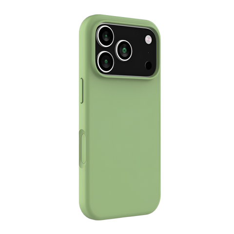 Электроника - WOO Case Liquid Silicone iPhone 17 Pro Max, Green