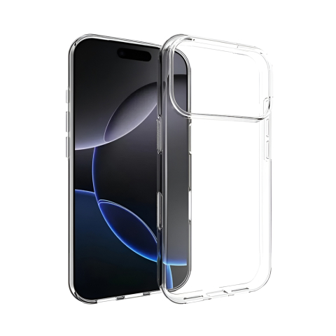 Электроника - WOO Case Soft TPU iPhone 17 Pro Max, Clear