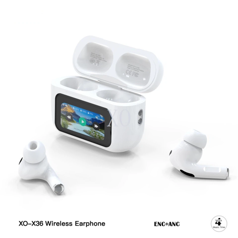 X36 Smart Screen ANC Active Noise Cancellation TWS Bluetooth Headset [1]