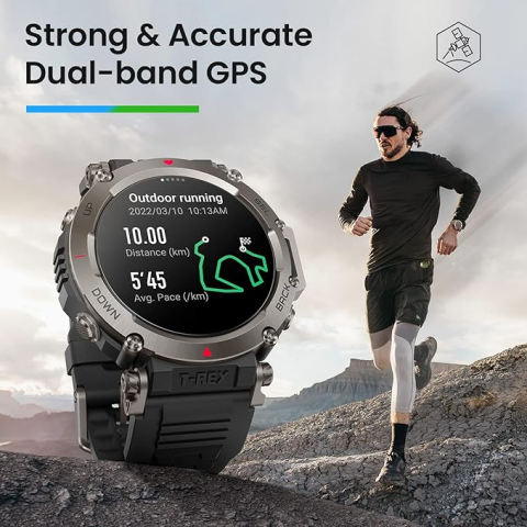 Xiaomi Amazfit T-Rex Ultra, бездна чёрный [3]