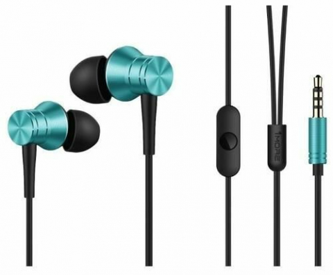 Электроника - Xiaomi Earphones 3.5mm 1More Piston, Blue