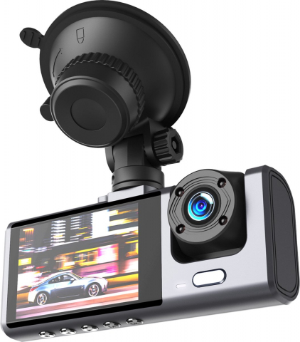 XJ03 cameră auto cu înregistrare dublă față și spate, video HD 1080 [1]
