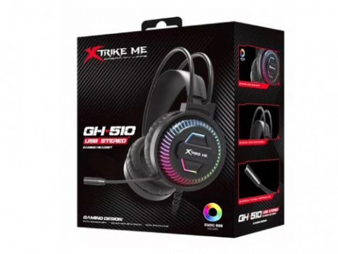 Xtrike Me Headset Wired Gaming GH-510 [4]