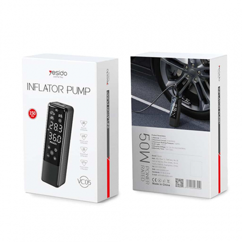 Многофункциональный компрессор Yesido Air Pump VC05 – Быстрое и эффективное решение для любой ситуации! [4]