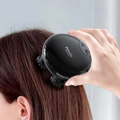 Îngrijire Personală - Yesido Head Massager MG04, Black