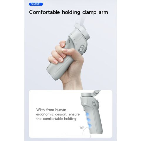 Yesido Phone Gimbal Stabilizer 360 Ai Auto Face Tracking (SF18), White [6]