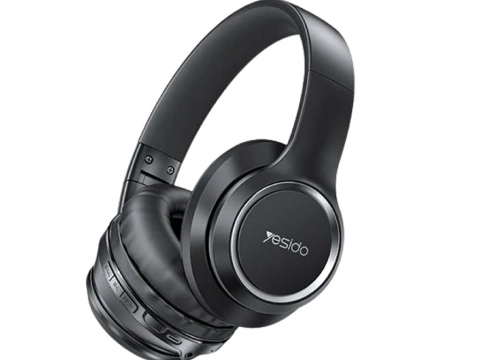 On/Over Ear - Yesido Wireless Headphone EP03, Black