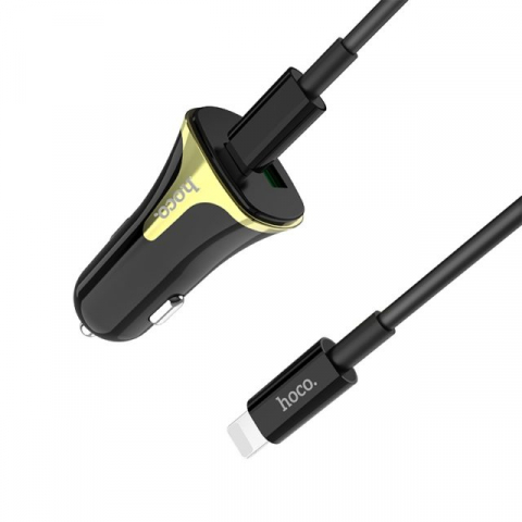 Telefoane - Z31A Colossus PD+QC3.0 car charger set Black