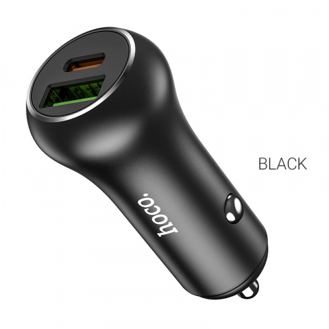 Accesorii Telefoane - Z38 Resolute PD20W+QC3.0 car charger